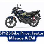 Honda SP125 Bike Price: Features, Real Mileage & EMI