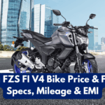 Yamaha FZS FI V4 Bike Price & Features: Specs, Mileage & EMI