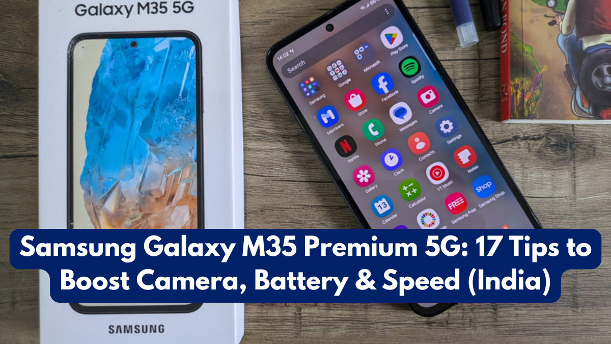 Samsung Galaxy M35 Premium 5G: 17 Tips to Boost Camera, Battery & Speed (India)