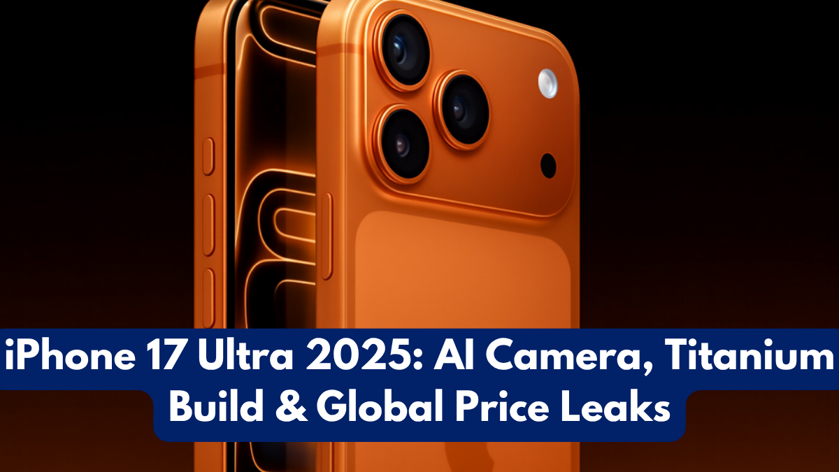 iPhone 17 Ultra 2025: AI Camera, Titanium Build & Global Price Leaks