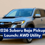New 2026 Subaru Baja Pickup Truck Launch: AWD Utility