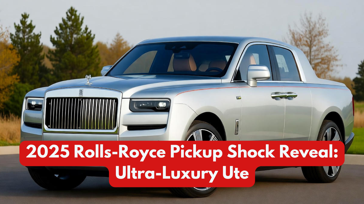 2025 Rolls-Royce Pickup Shock Reveal: Ultra-Luxury Ute