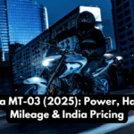 Yamaha MT-03 (2025): Power, Handling, Mileage & India Pricing