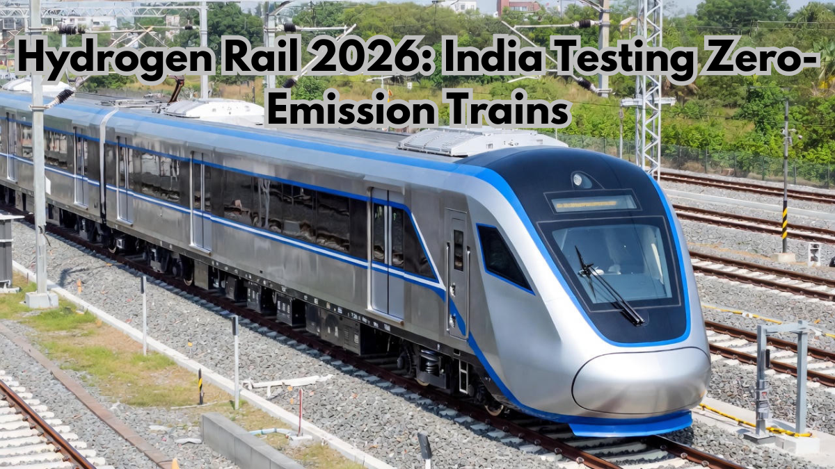 Hydrogen Rail 2026: India Testing Zero-Emission Trains