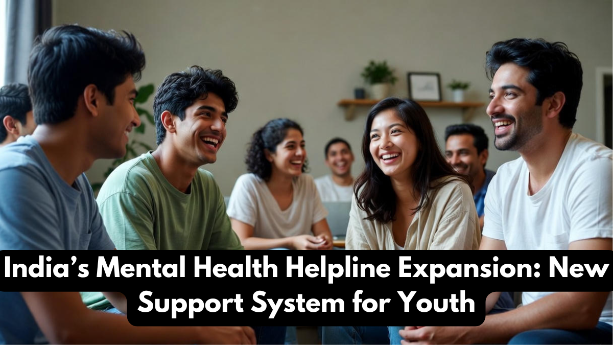 India’s Mental Health Helpline Expansion: New Support System for Youth