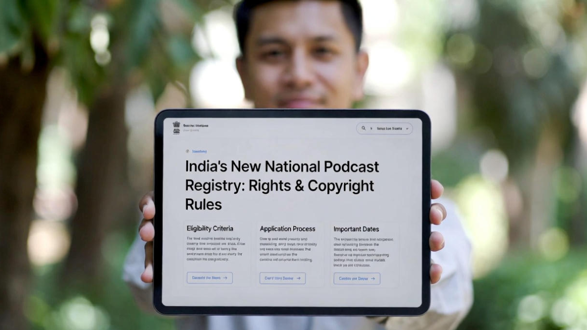 India’s New National Podcast Registry: Rights & Copyright Rules