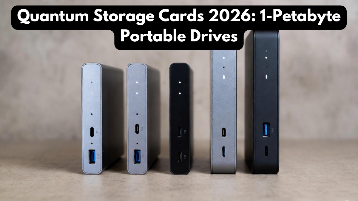 Quantum Storage Cards 2026: 1-Petabyte Portable Drives