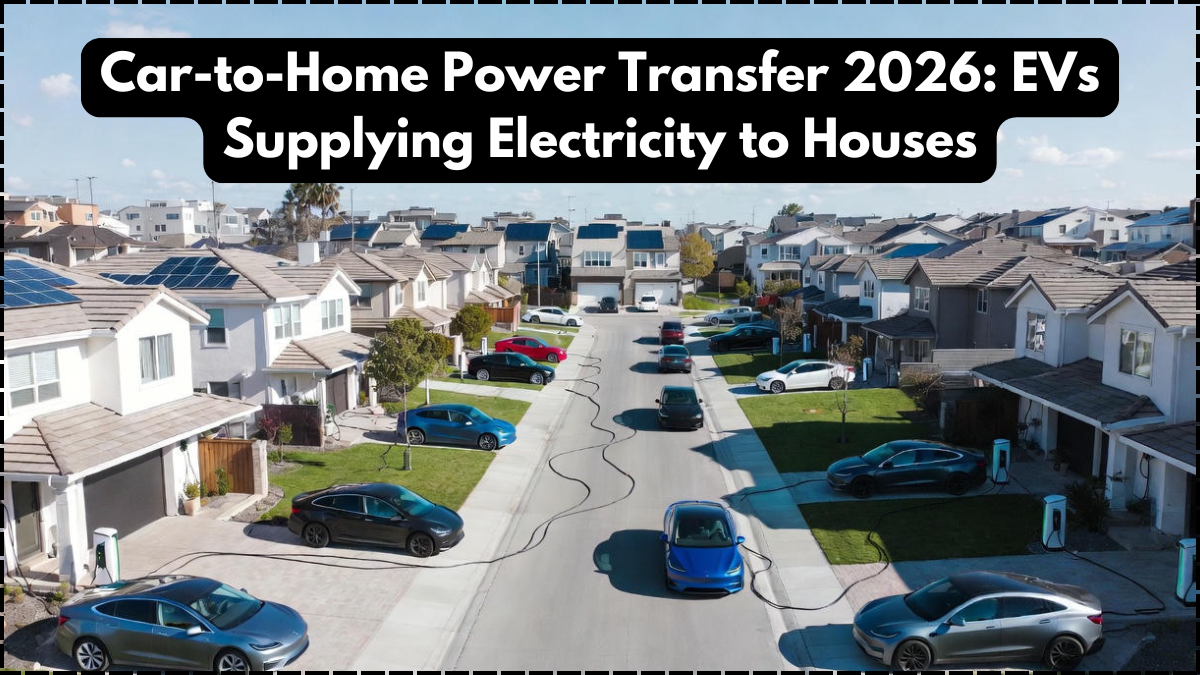 Car-to-Home Power Transfer 2026: EVs Supplying Electricity to Houses