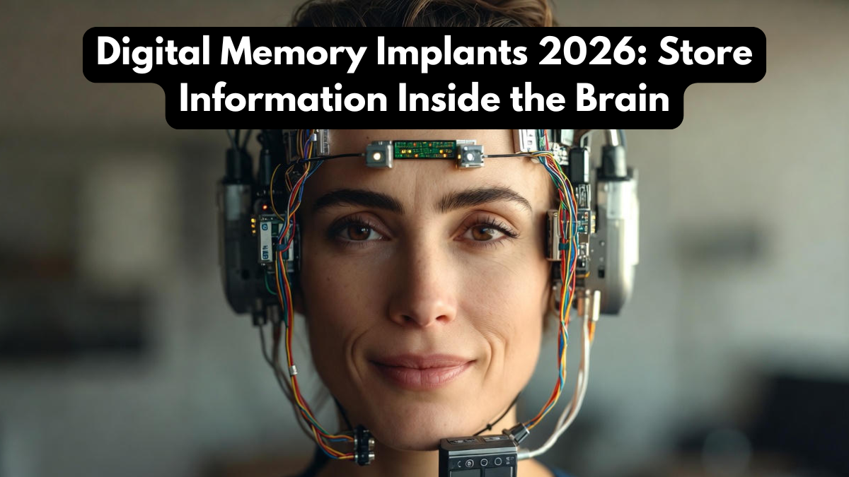 Digital Memory Implants 2026: Store Information Inside the Brain