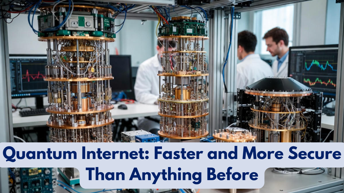 Quantum Internet: Faster and More Secure Than Anything Before