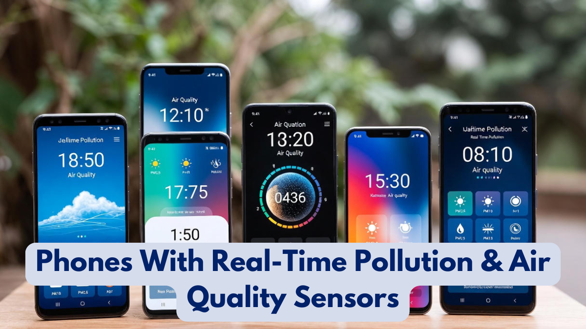 Phones With Real-Time Pollution & Air Quality Sensors