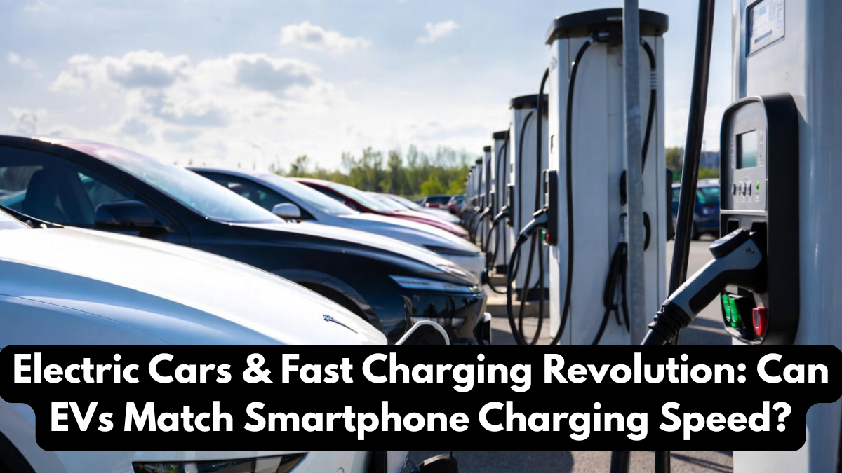 Electric Cars & Fast Charging Revolution: Can EVs Match Smartphone Charging Speed?