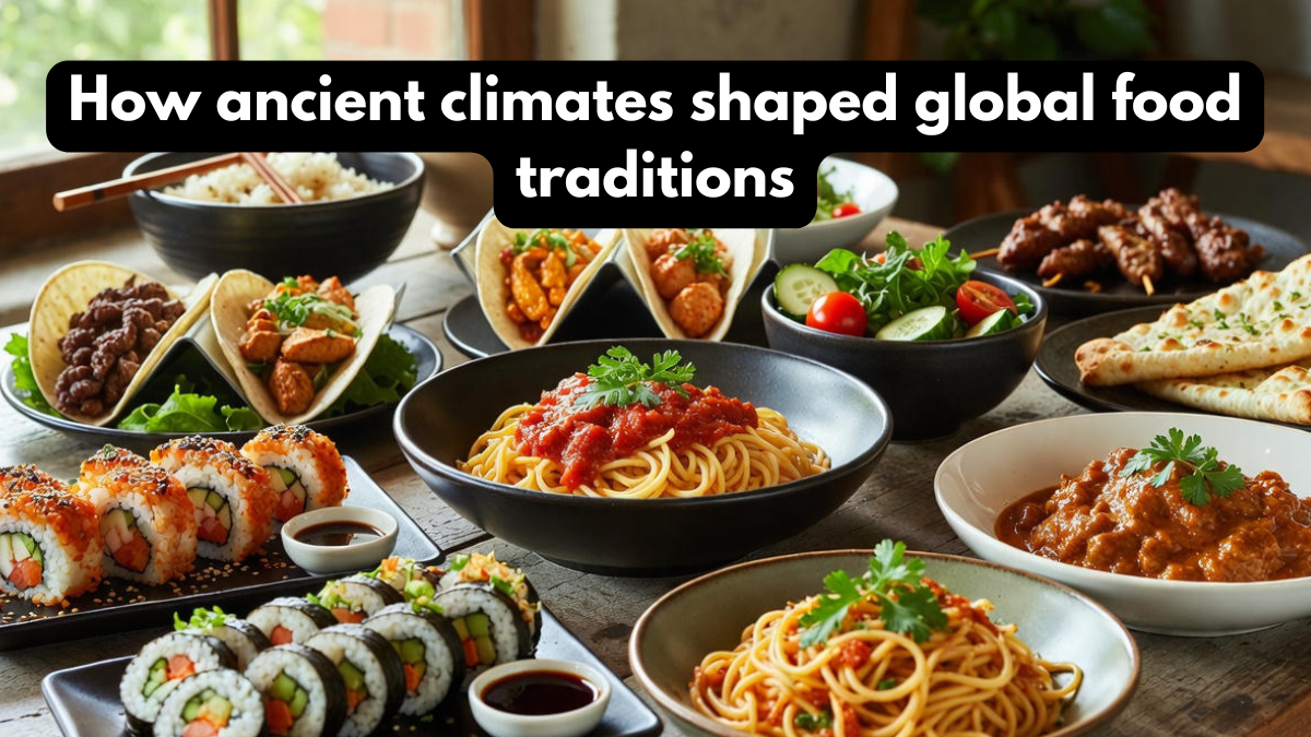 How ancient climates shaped global food traditions