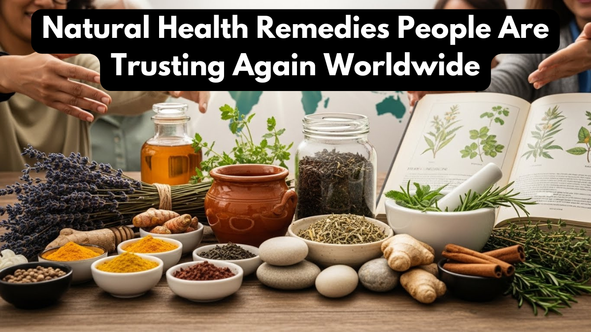 Natural Health Remedies People Are Trusting Again Worldwide