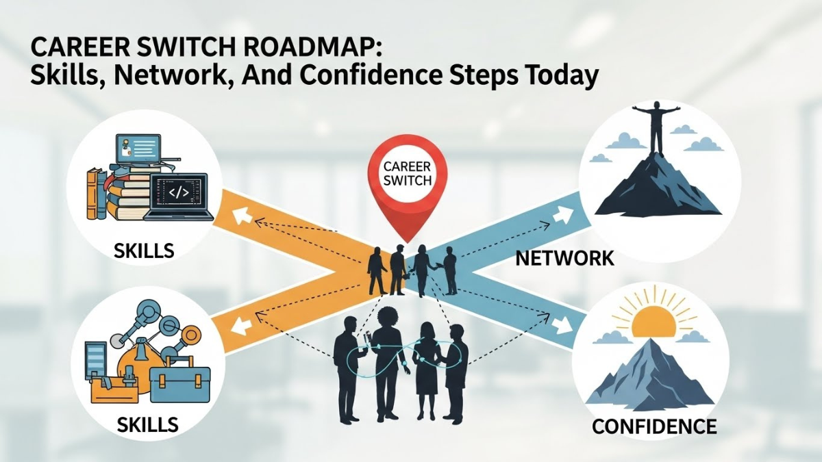 Career Switch Roadmap: Skills, Network, And Confidence Steps Today