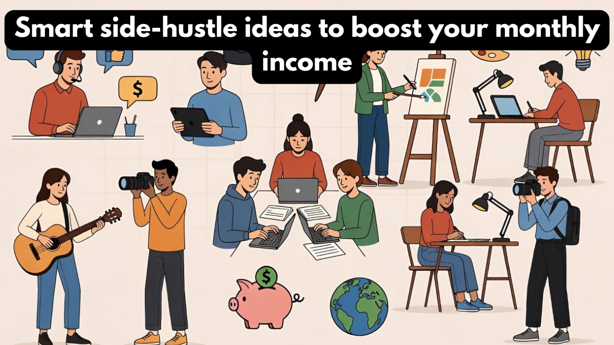 Smart side-hustle ideas to boost your monthly income