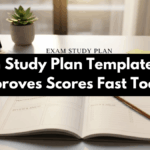 Exam Study Plan Template That Improves Scores Fast Today