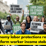 Gig-economy labor protections reforming platform worker income stability