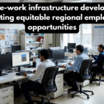 Remote-work infrastructure development supporting equitable regional employment opportunities