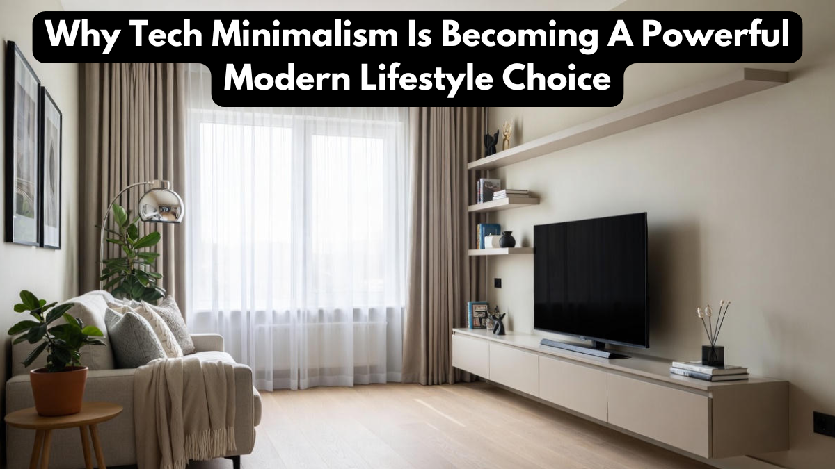 Why Tech Minimalism Is Becoming A Powerful Modern Lifestyle Choice