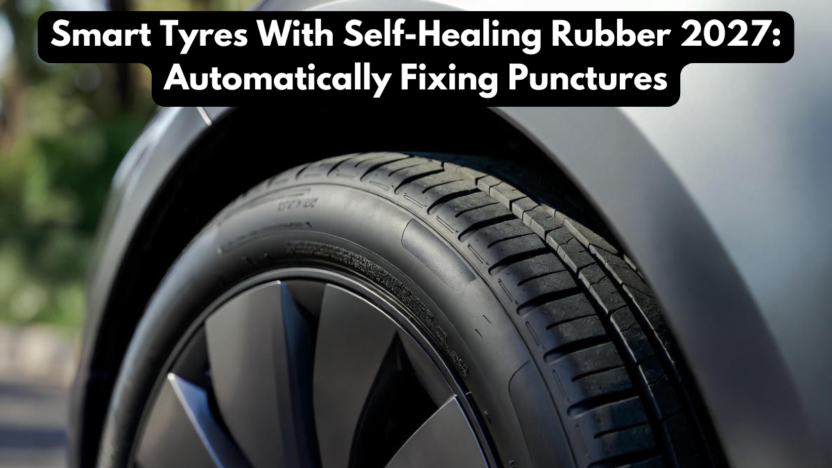 Smart Tyres With Self-Healing Rubber 2027: Automatically Fixing Punctures