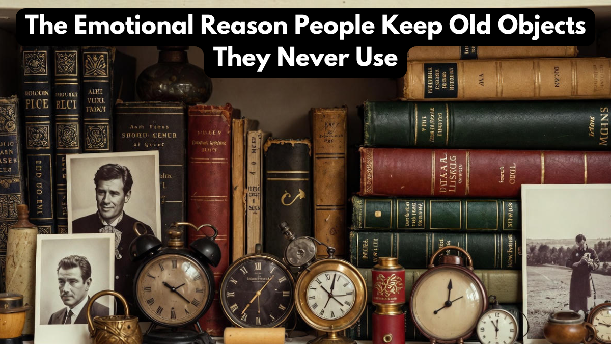 The Emotional Reason People Keep Old Objects They Never Use