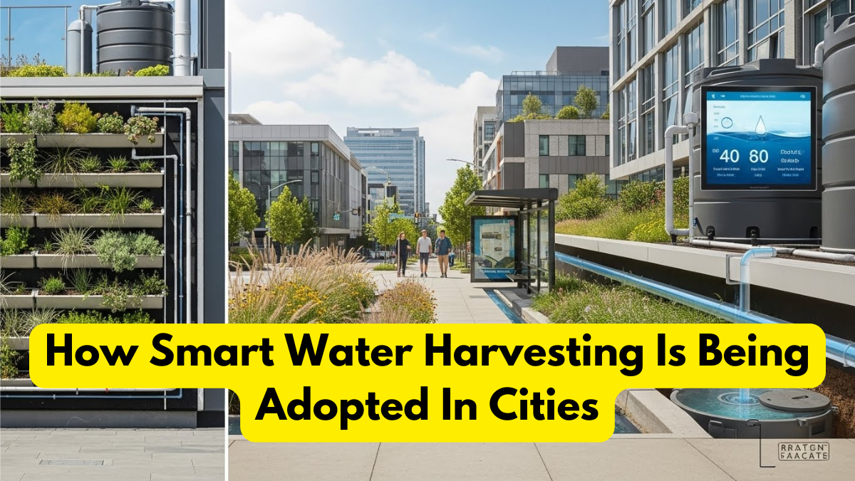 How Smart Water Harvesting Is Being Adopted In Cities