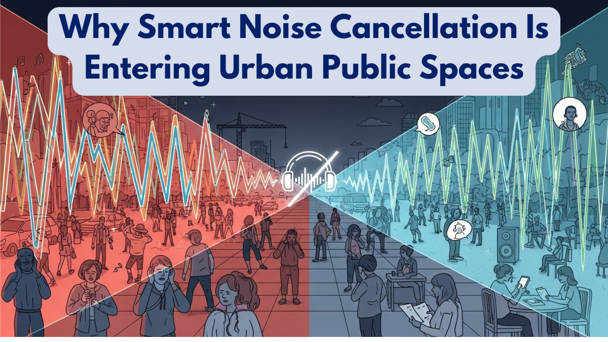 Why Smart Noise Cancellation Is Entering Urban Public Spaces