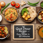Quick Dinner Recipes India: Easy Meals in 20 Minutes