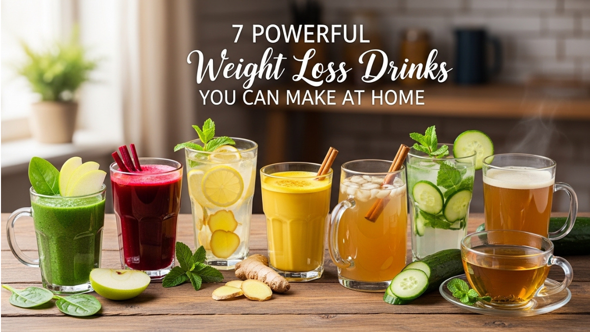 7 Powerful Weight Loss Drinks You Can Make at Home