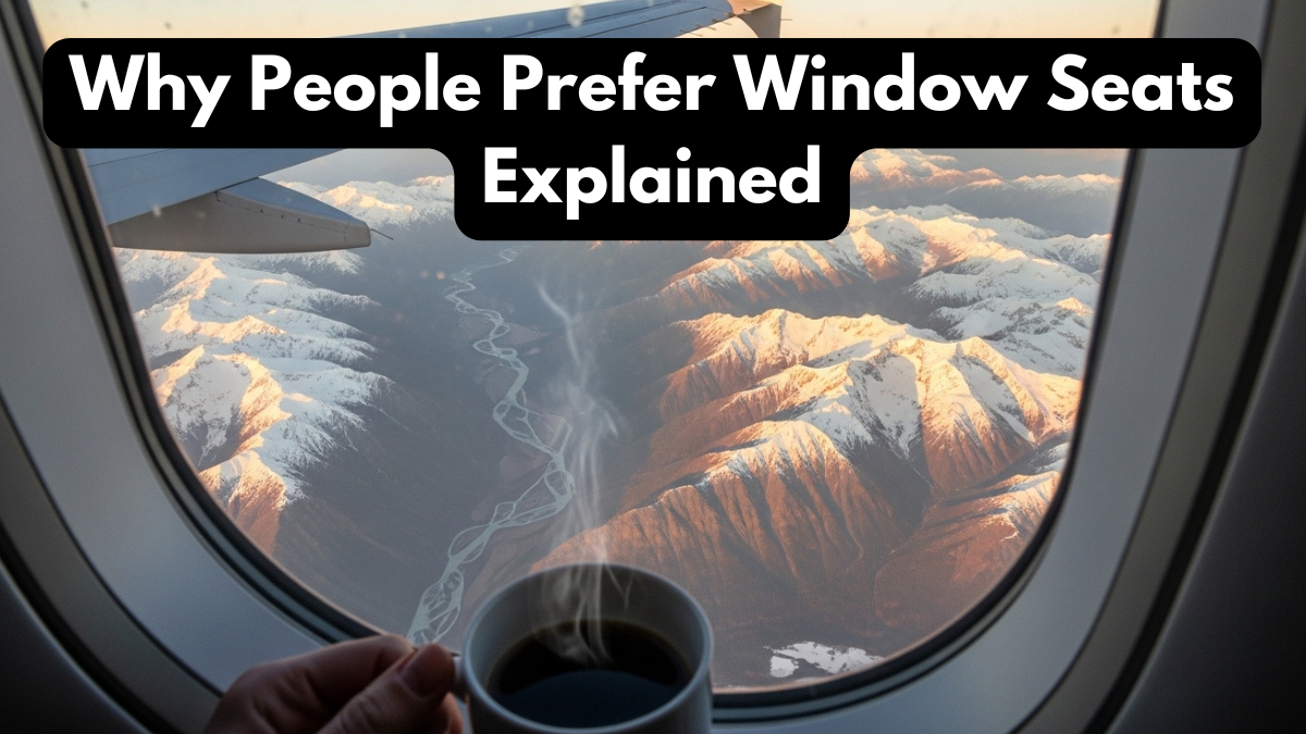 Why People Prefer Window Seats Explained