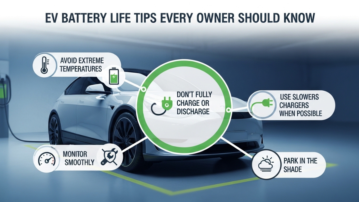 EV Battery Life Tips Every Owner Should Know