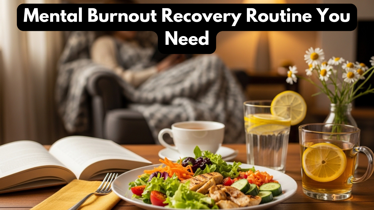 Mental Burnout Recovery Routine You Need