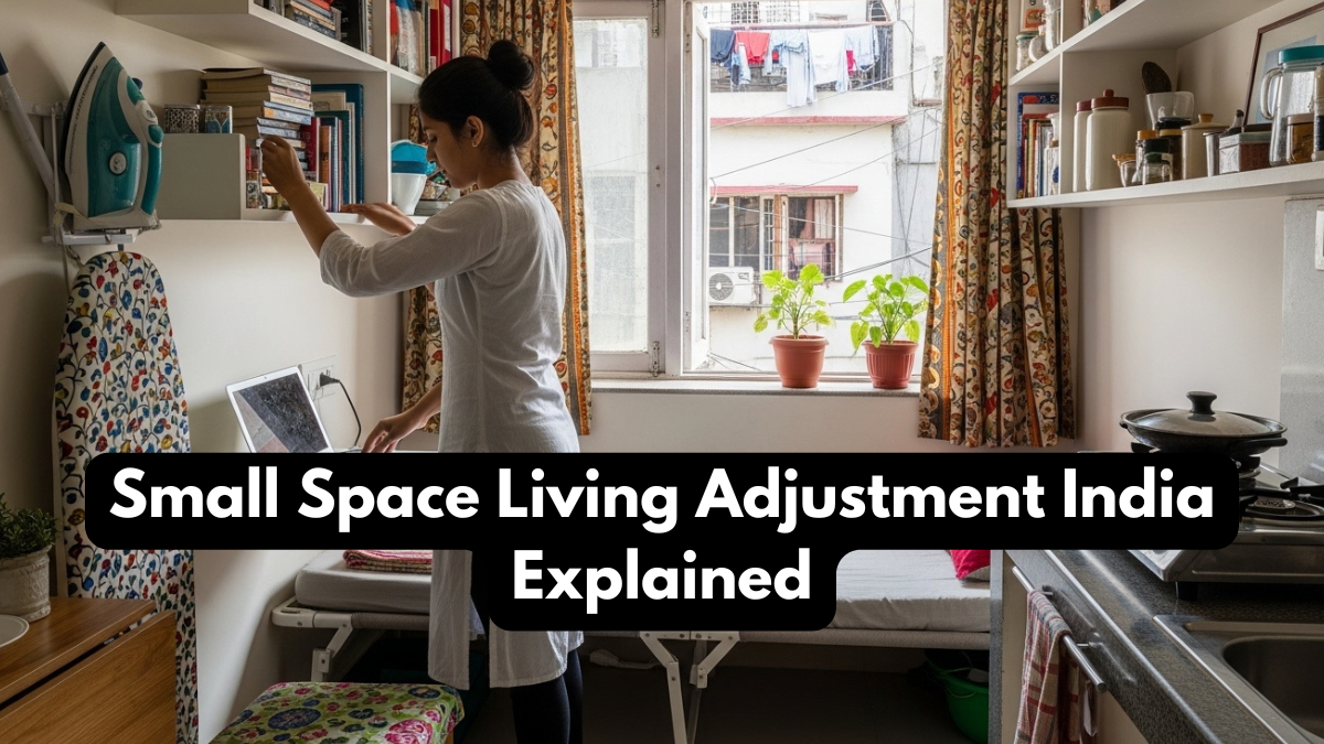 Small Space Living Adjustment India Explained