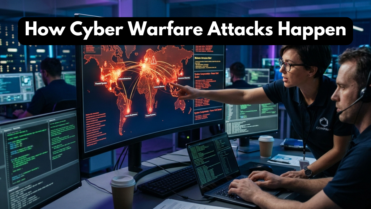 How Cyber Warfare Attacks Happen
