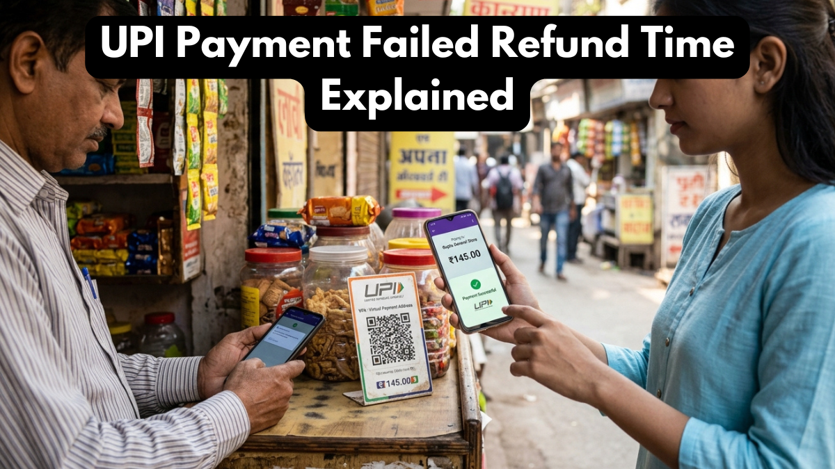 UPI Payment Failed Refund Time Explained
